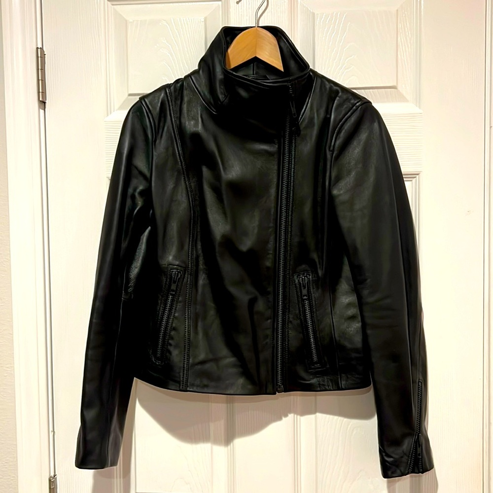 DSTLD Leather Jacket Small